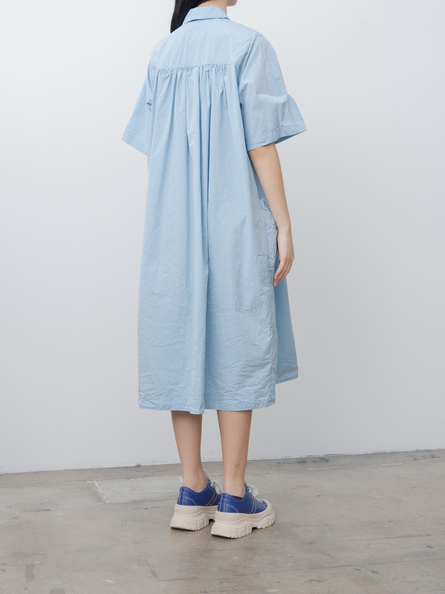 Rythme Dress TAFFETA - Sky Blue - 7