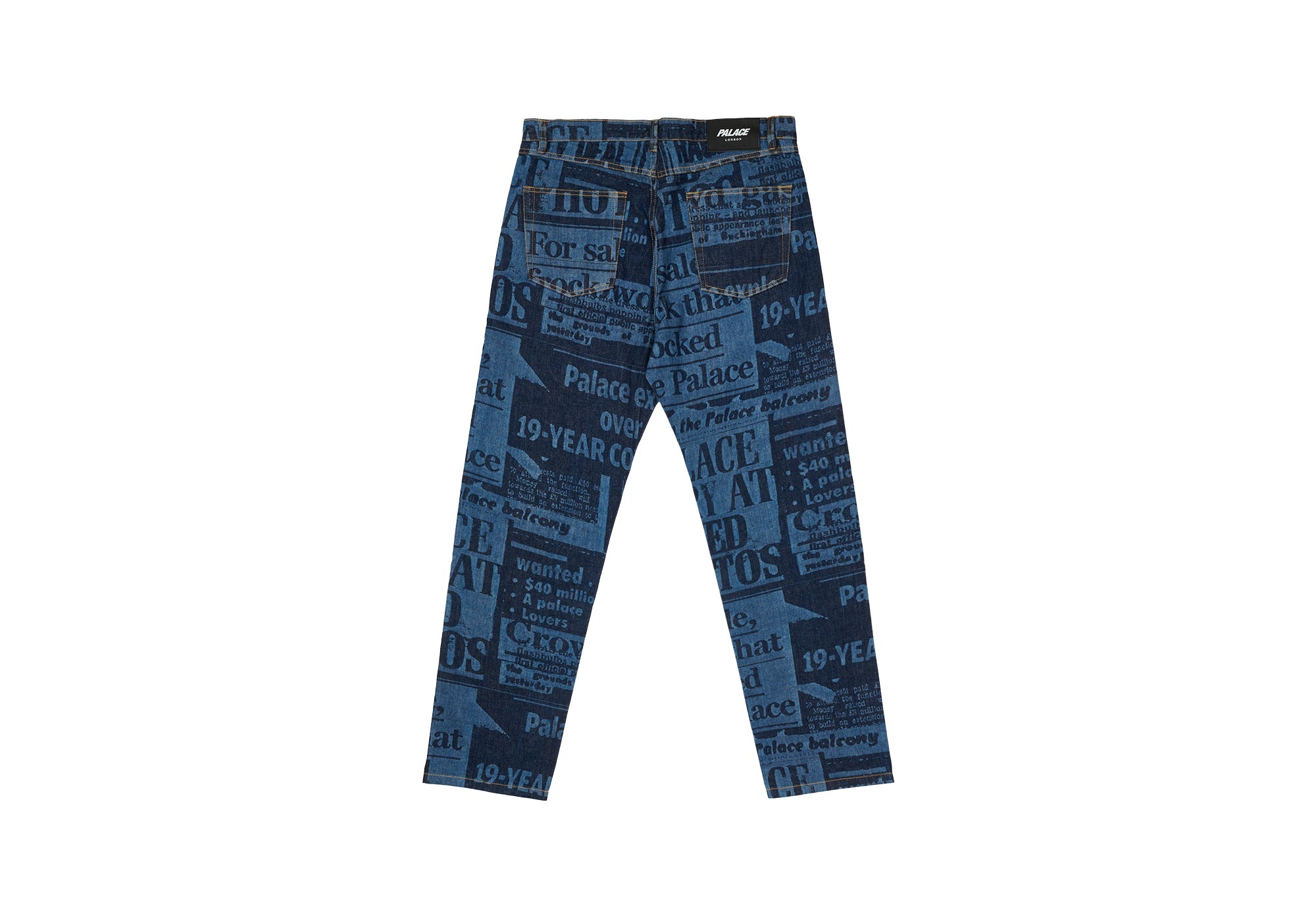 TABLOID DENIM JEAN BLUE - 2