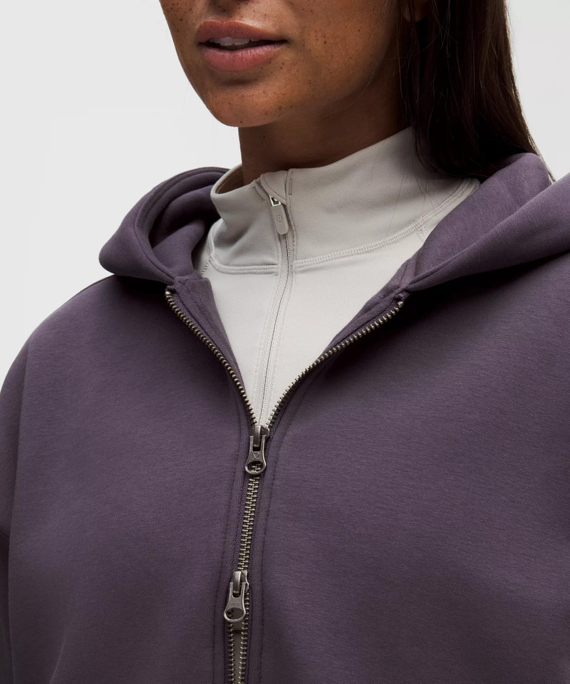 Women's Big Cozy Ultra-Oversized Full-Zip Hoodie *Long 7