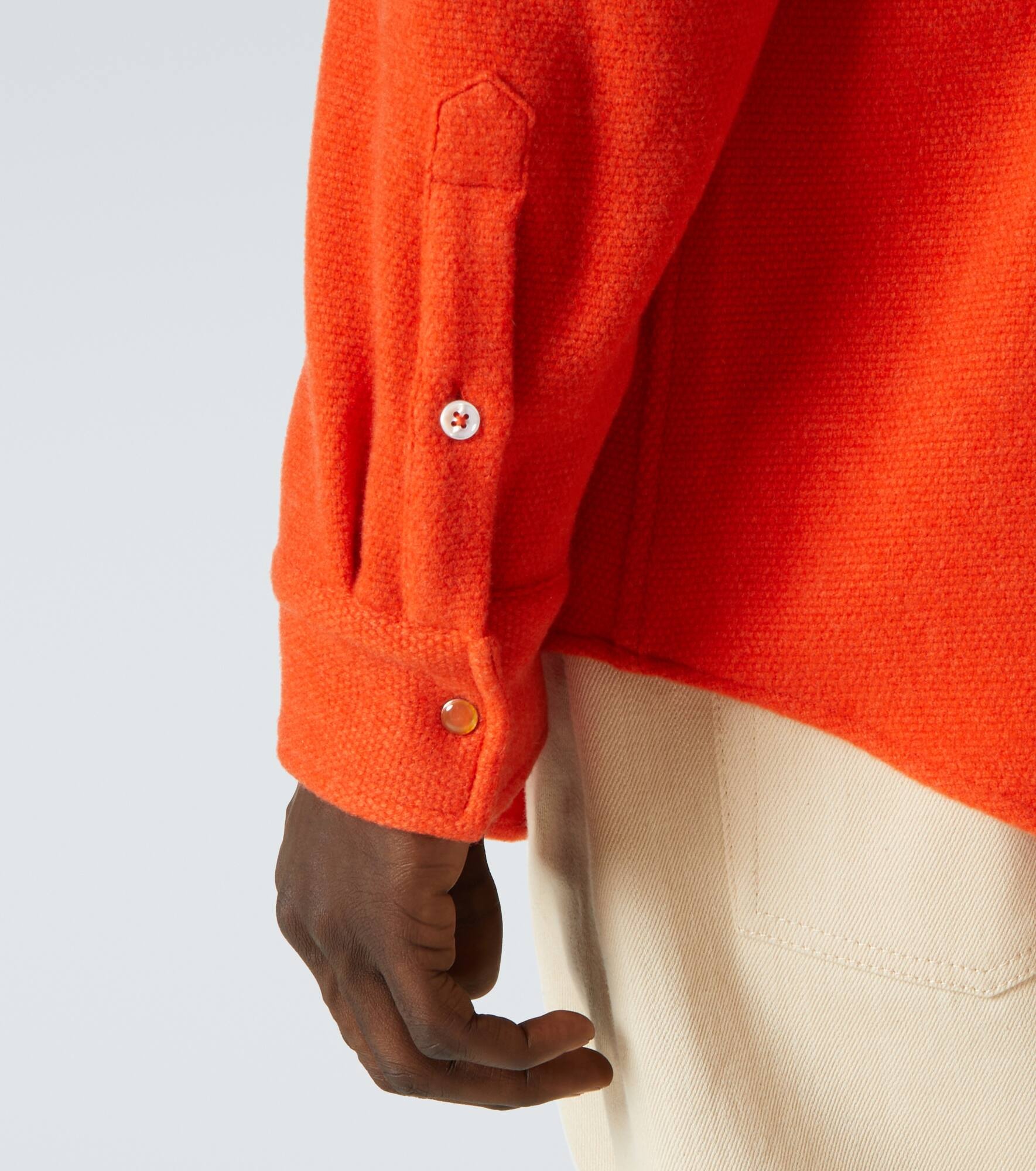 Fire cashmere shirt - 6