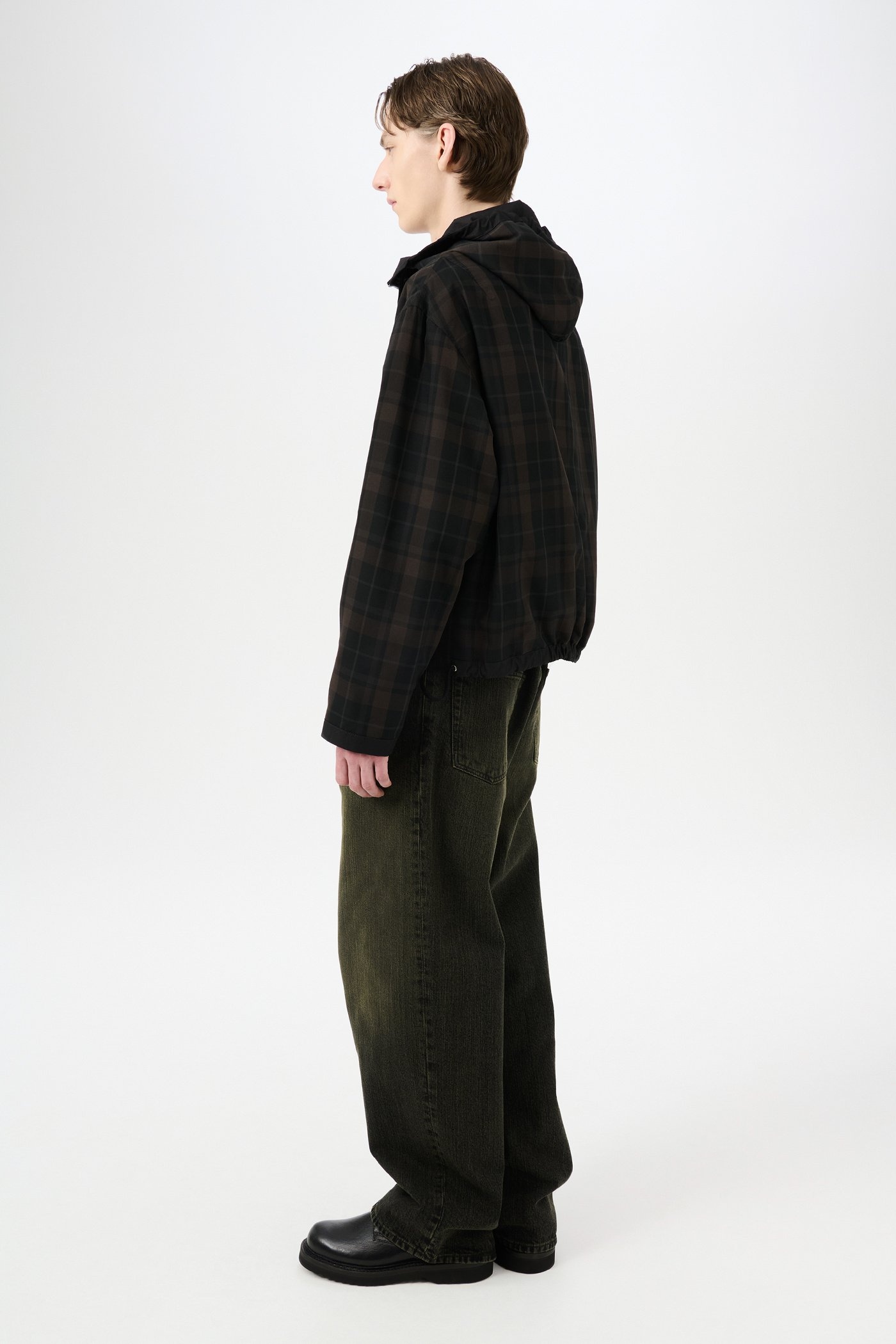 Riviera Jacket Black Shadow Check - 4