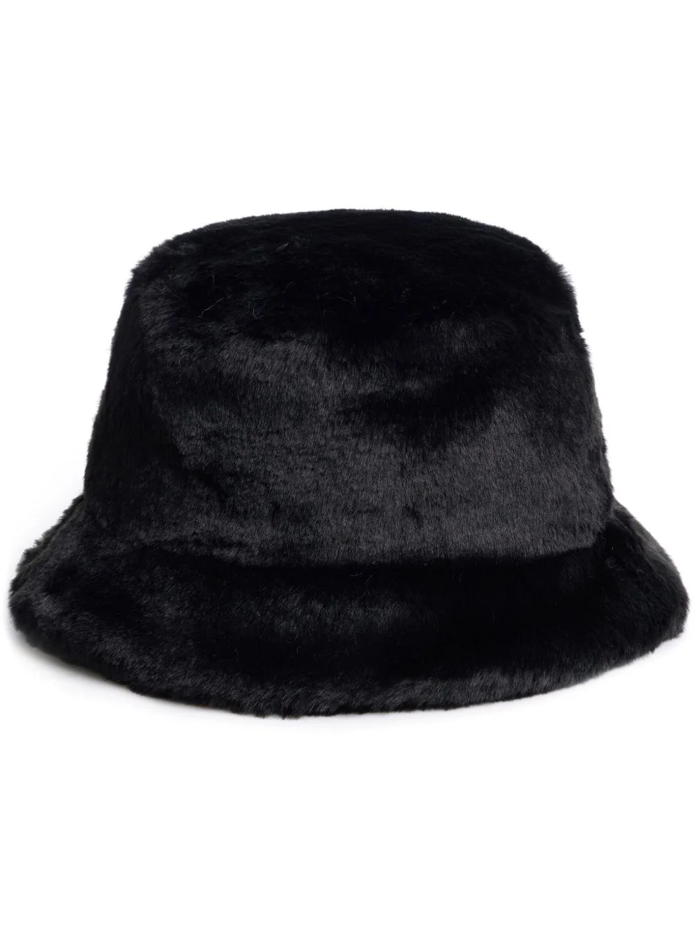 faux-fur bucket hat - 1
