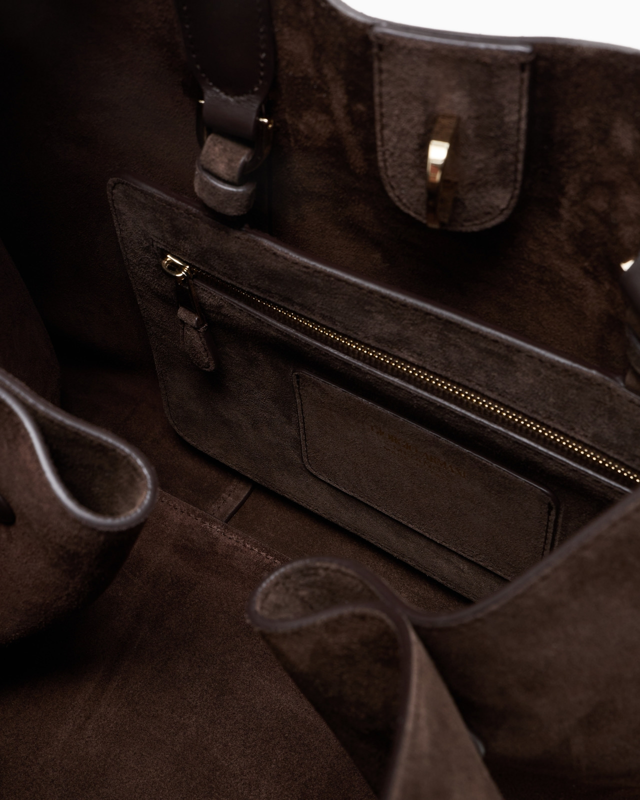 LARGE SUEDE TOTE BAG - 4