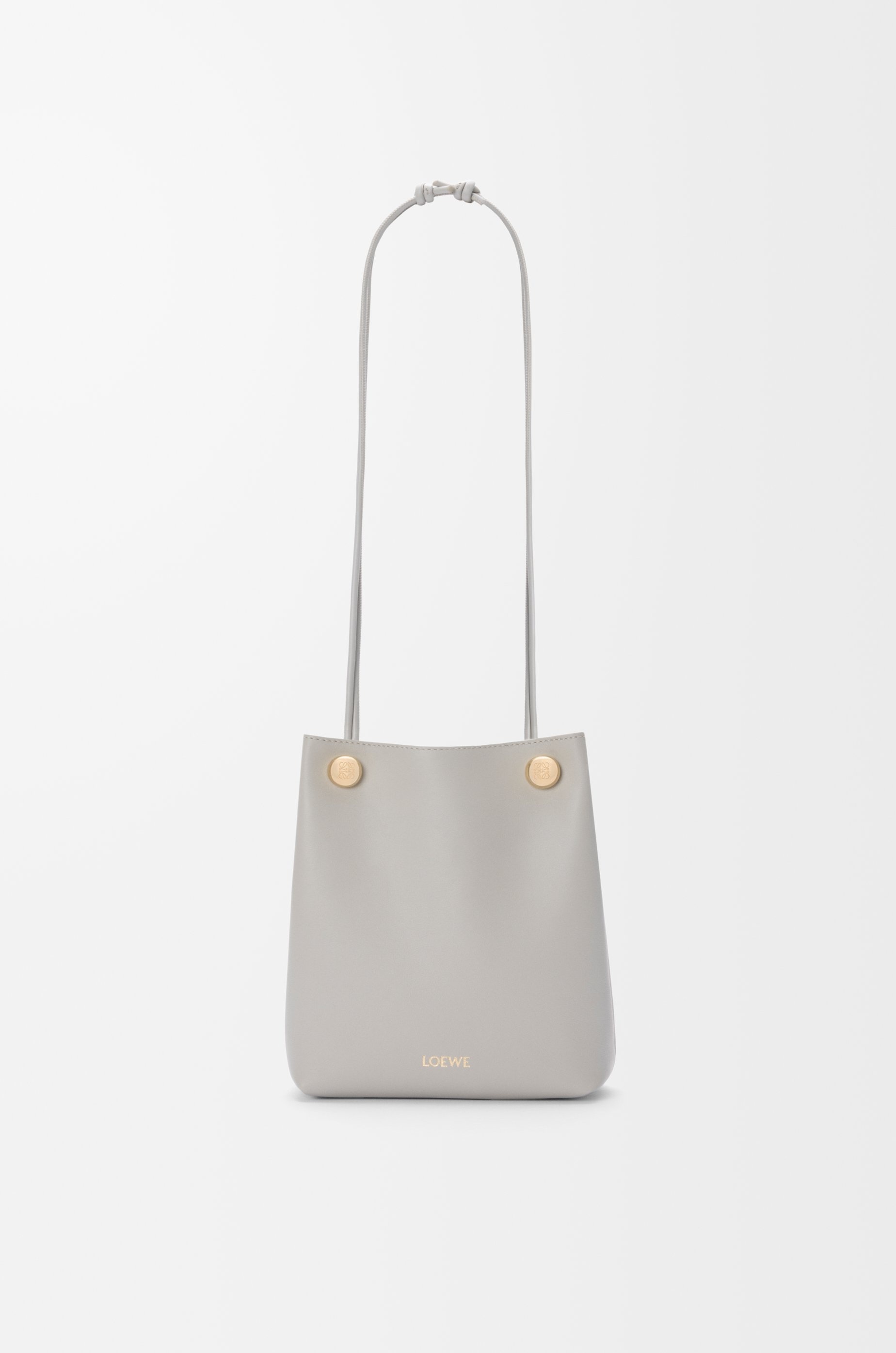 Pebble pouch in smooth calfskin - 4