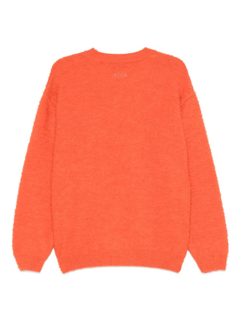 MSGM crew-neck sweater outlook