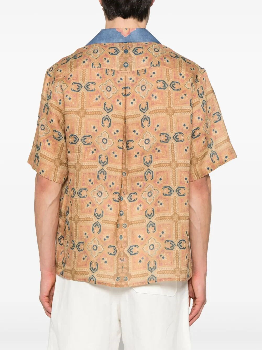 `Voyage Imaginarie` Bowling Shirt - 4