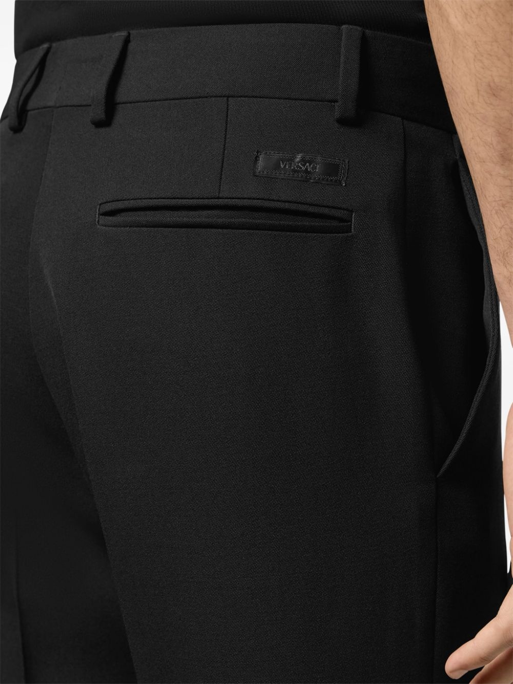 logo-appliqué trousers - 5