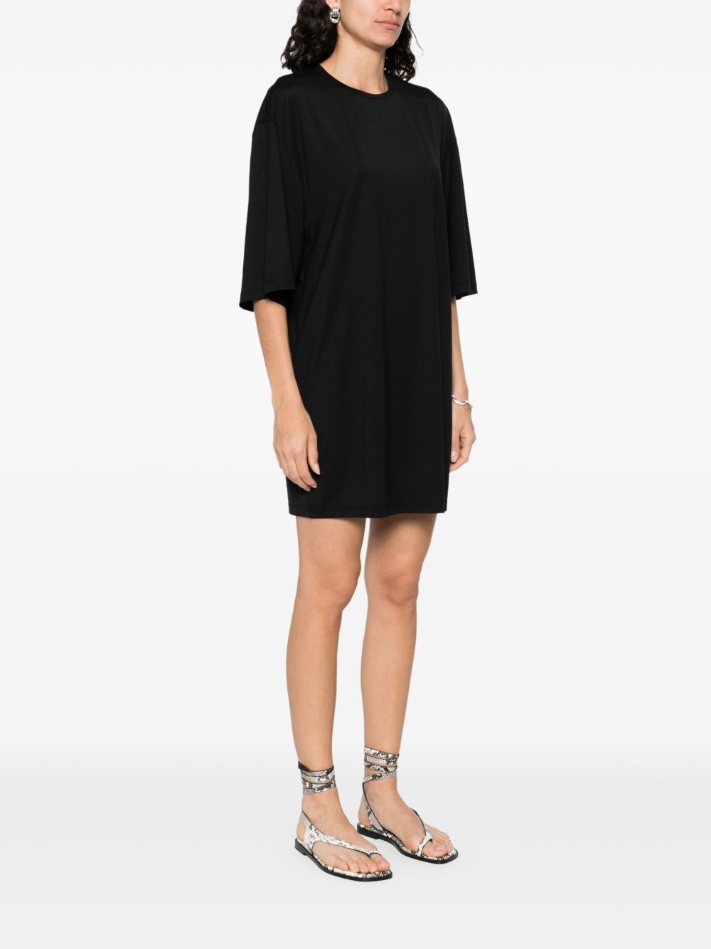 relaxed T-shirt dress - 3