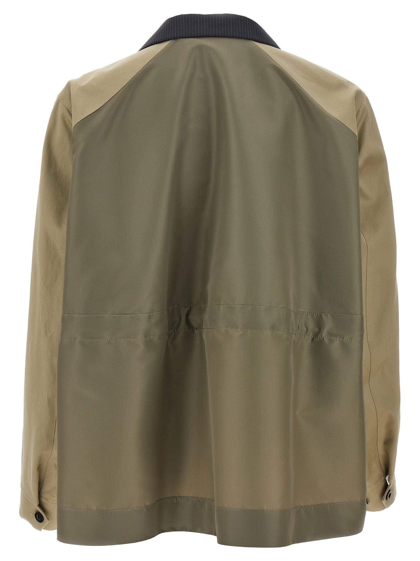 Sacai Men 'Doeskin Mix' Jacket - 2