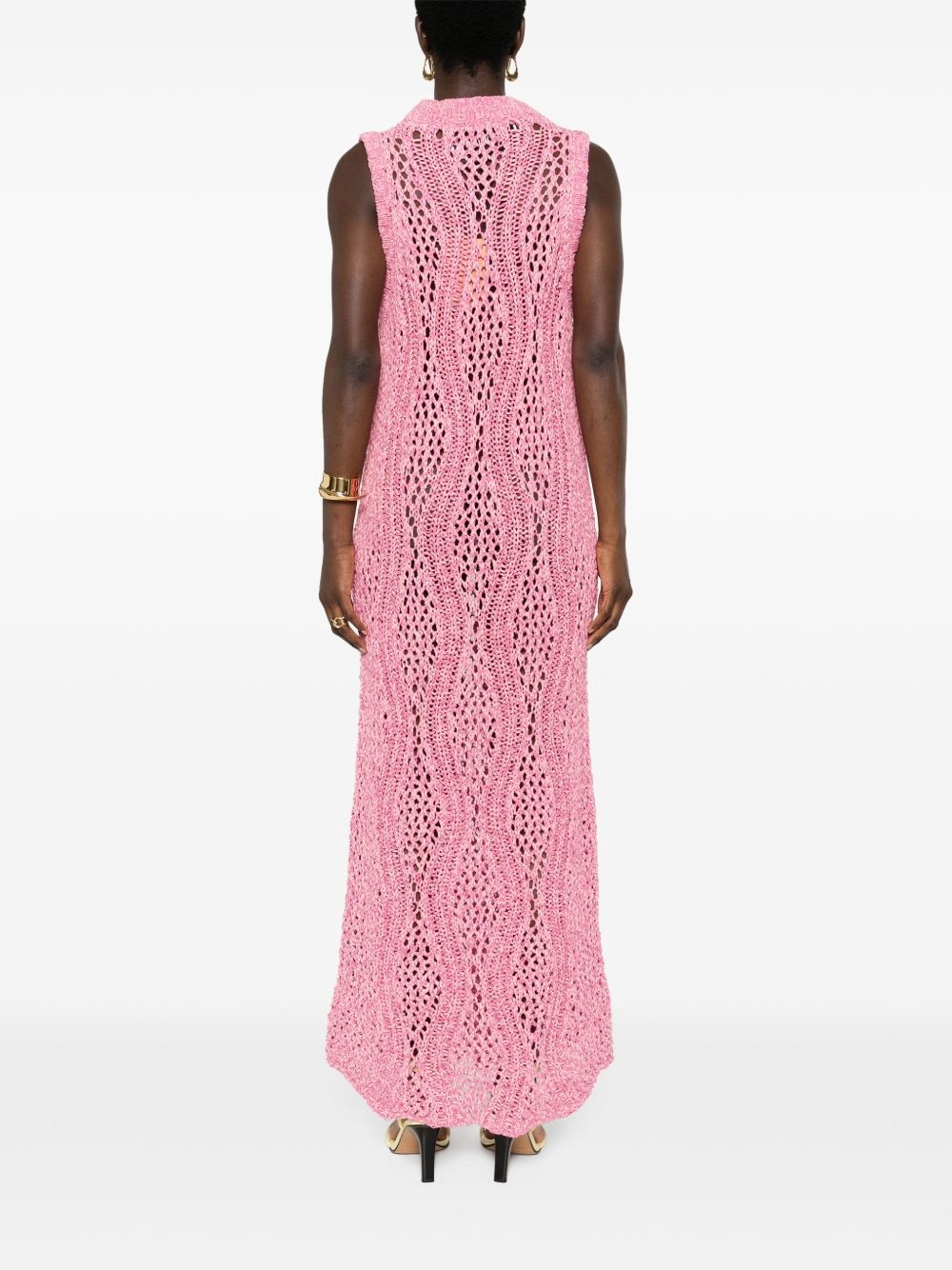 Vague knitted dress - 4