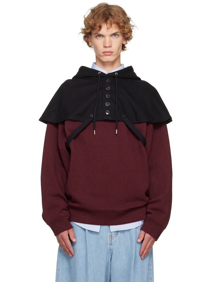 Black Cape Hoodie 1