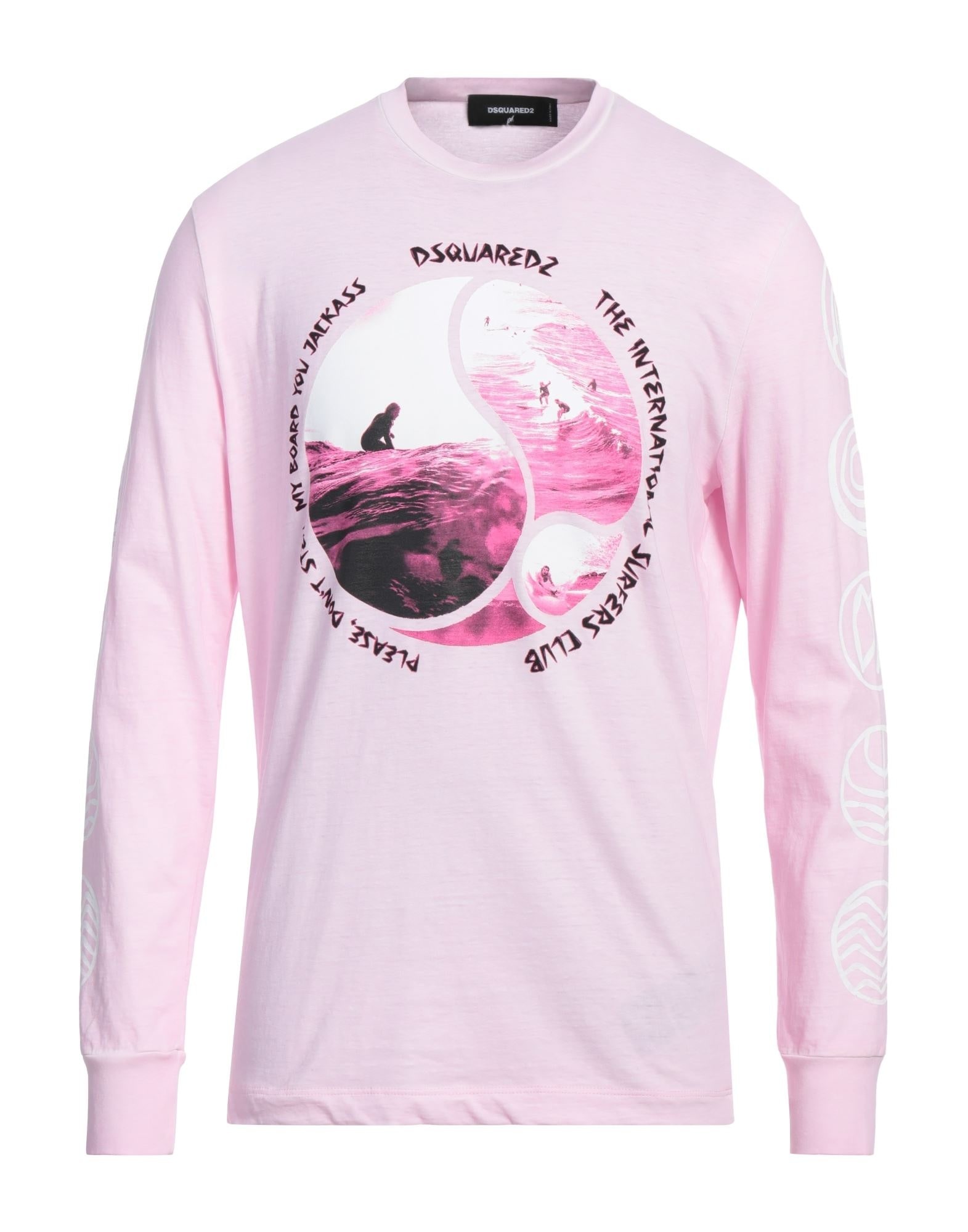 Pink Men's T-shirt - 1