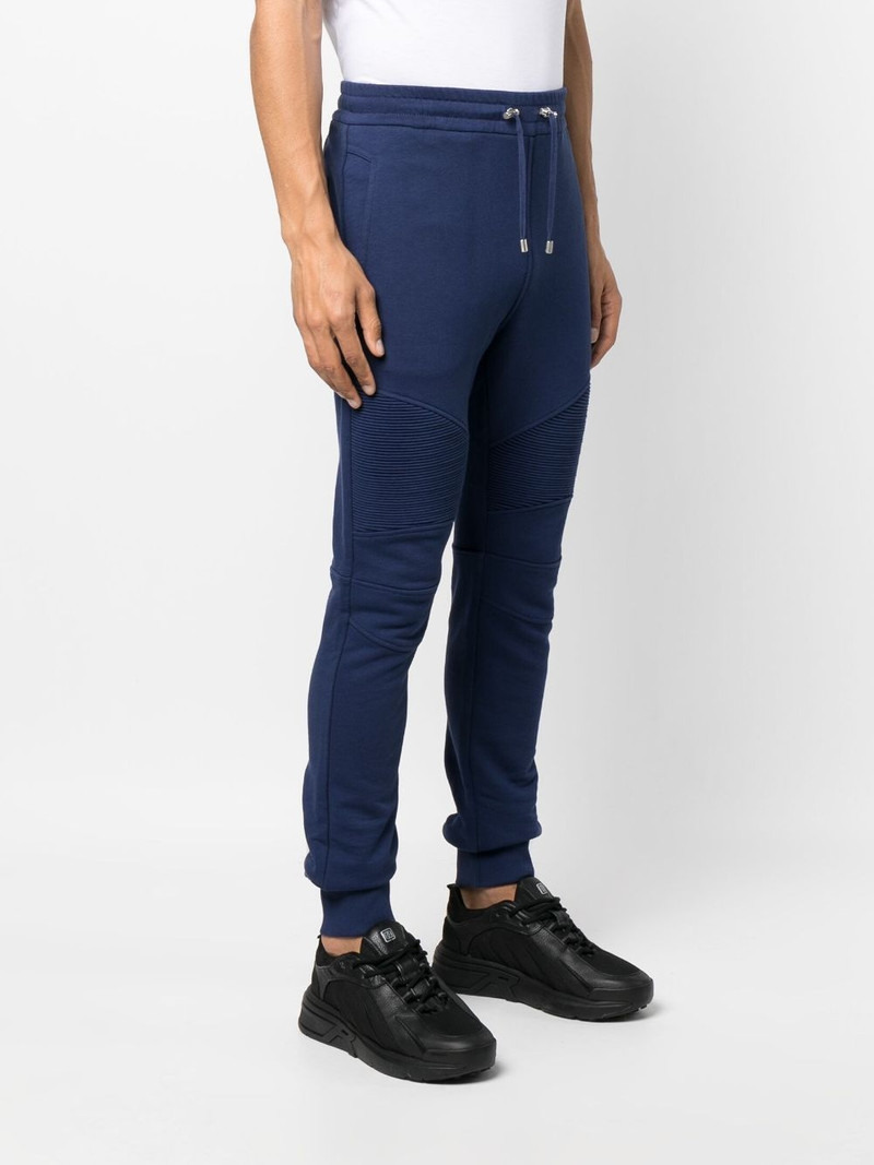 logo-print ribbed track pants 3