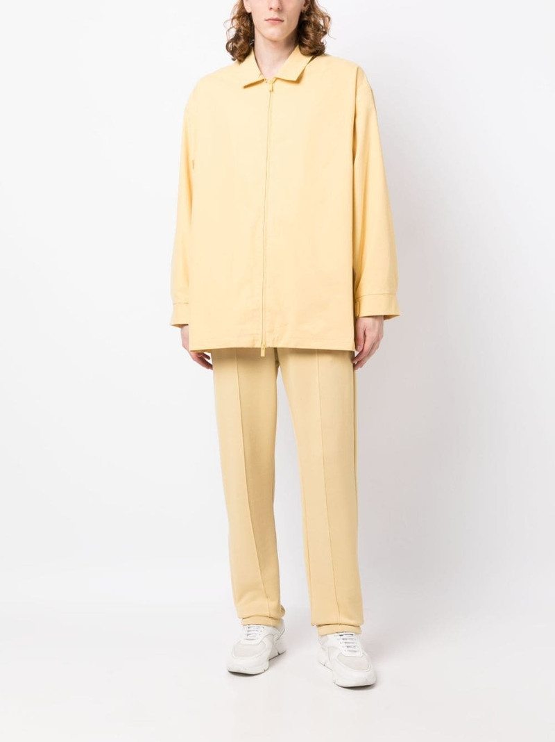 ESSENTIALS cotton-blend lightweight jacket outlook
