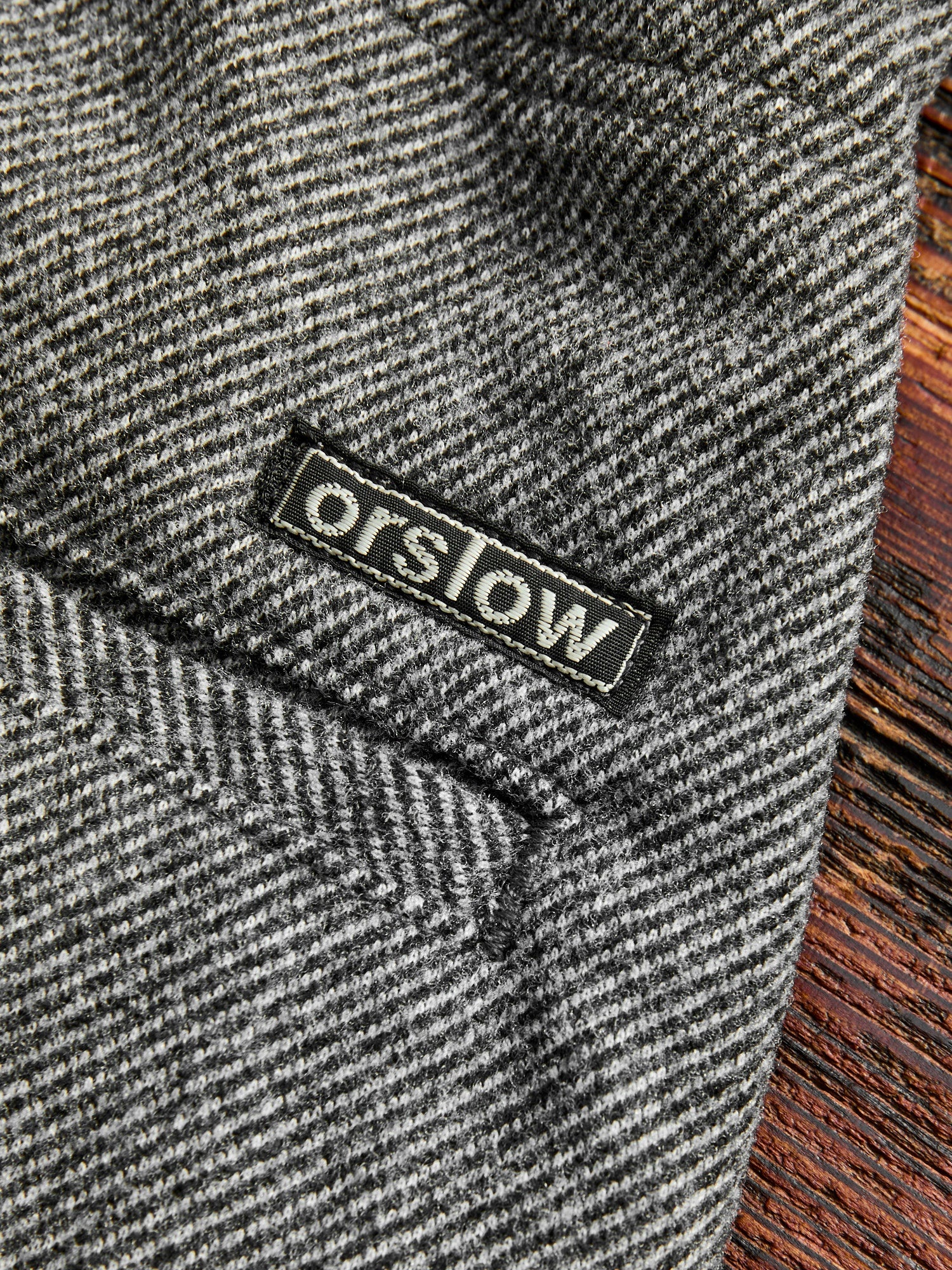 New Yorker Pants in Grey Tweed - 12