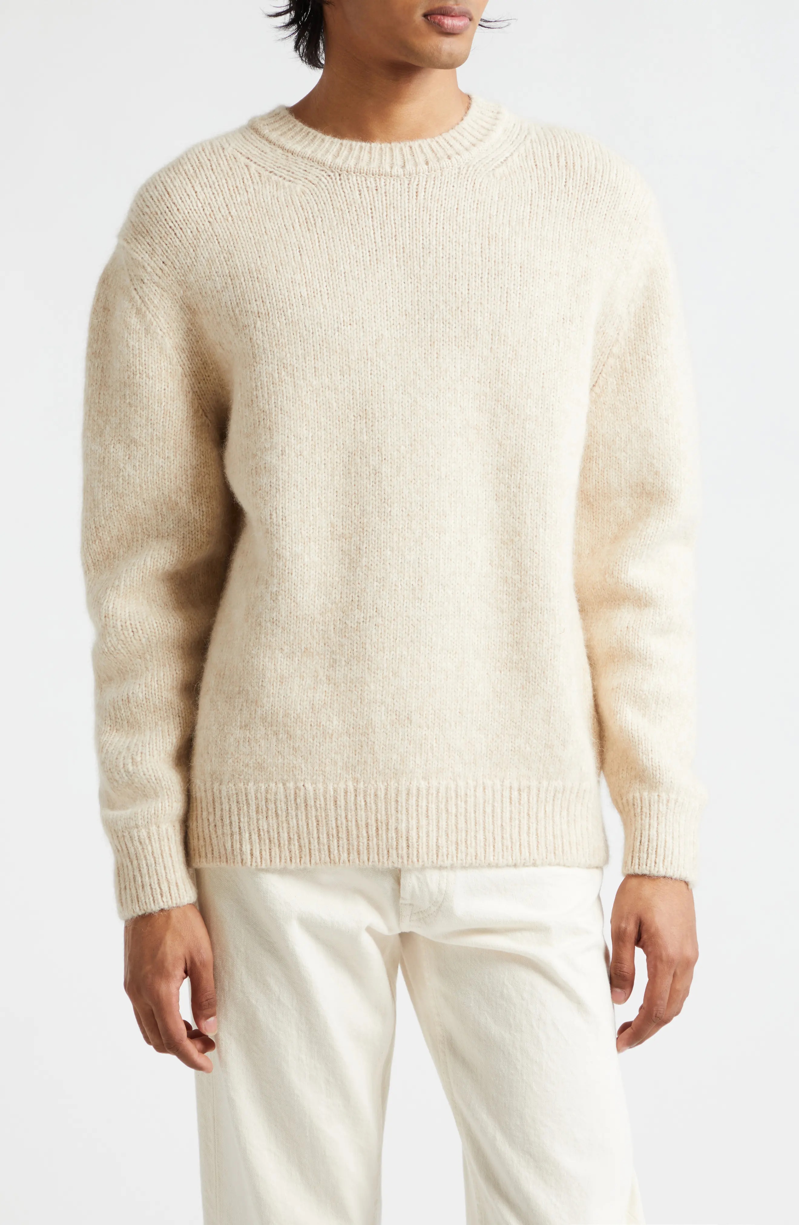 Alpaca & Wool Blend Sweater - 1