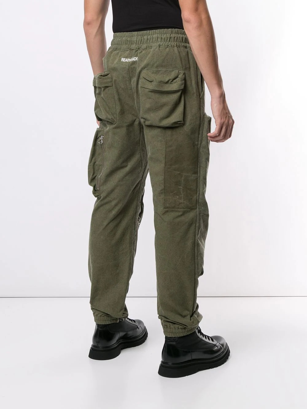 oversized pocket trousers - 4