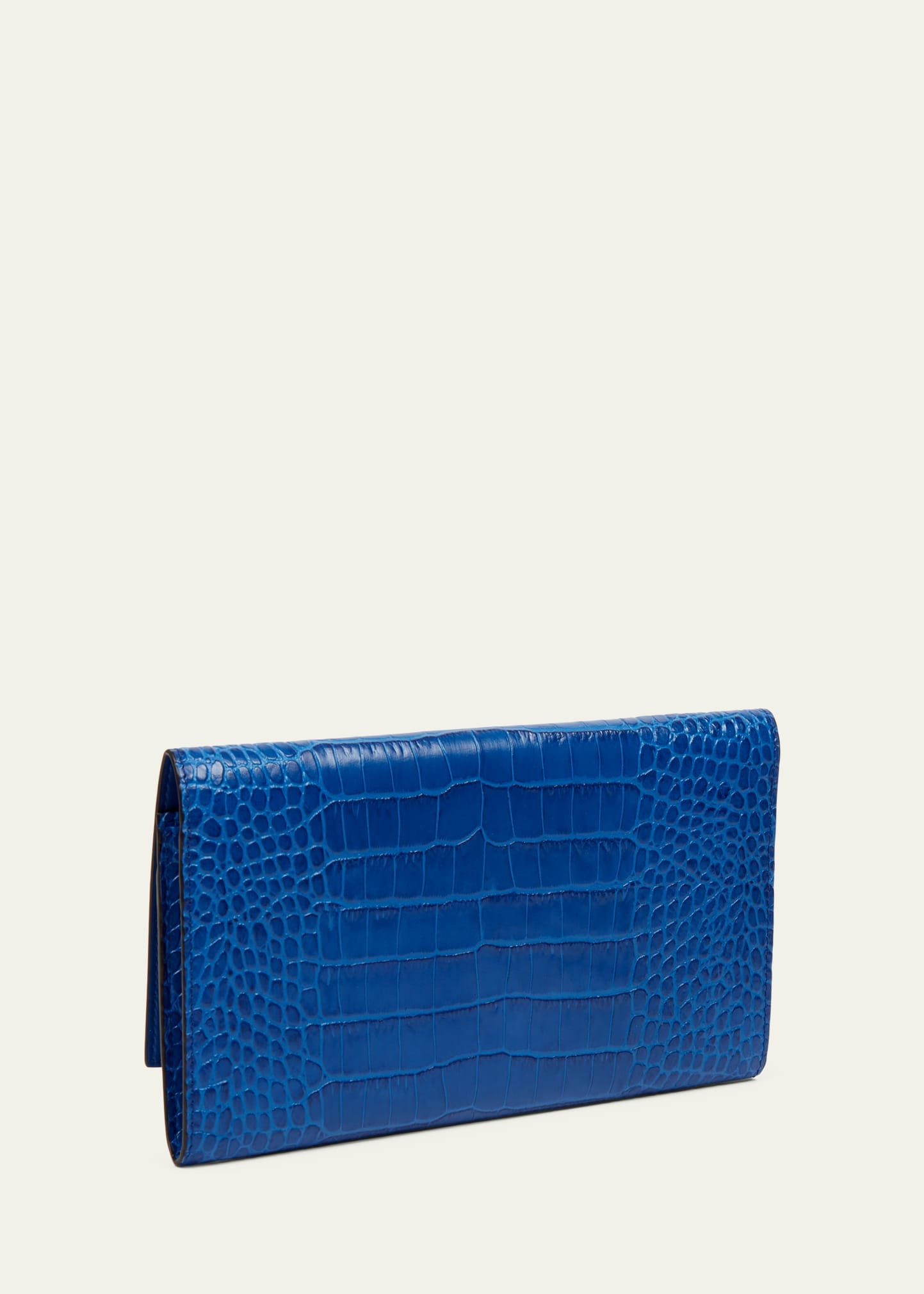 Marshall Travel Wallet in Mara Croc-Embossed Leather - 3