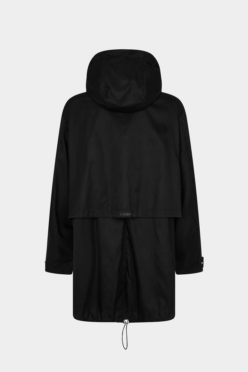 DSQUARED2 BLACK PARKA outlook