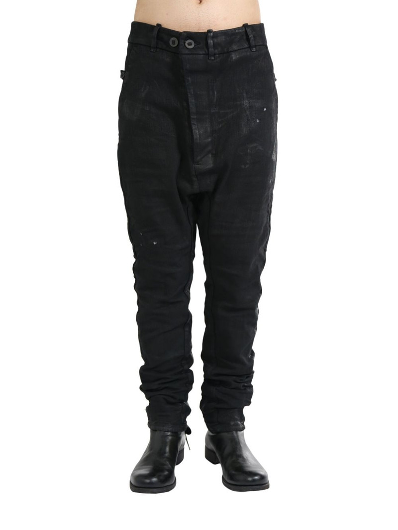 cotton loose-fit trousers 1
