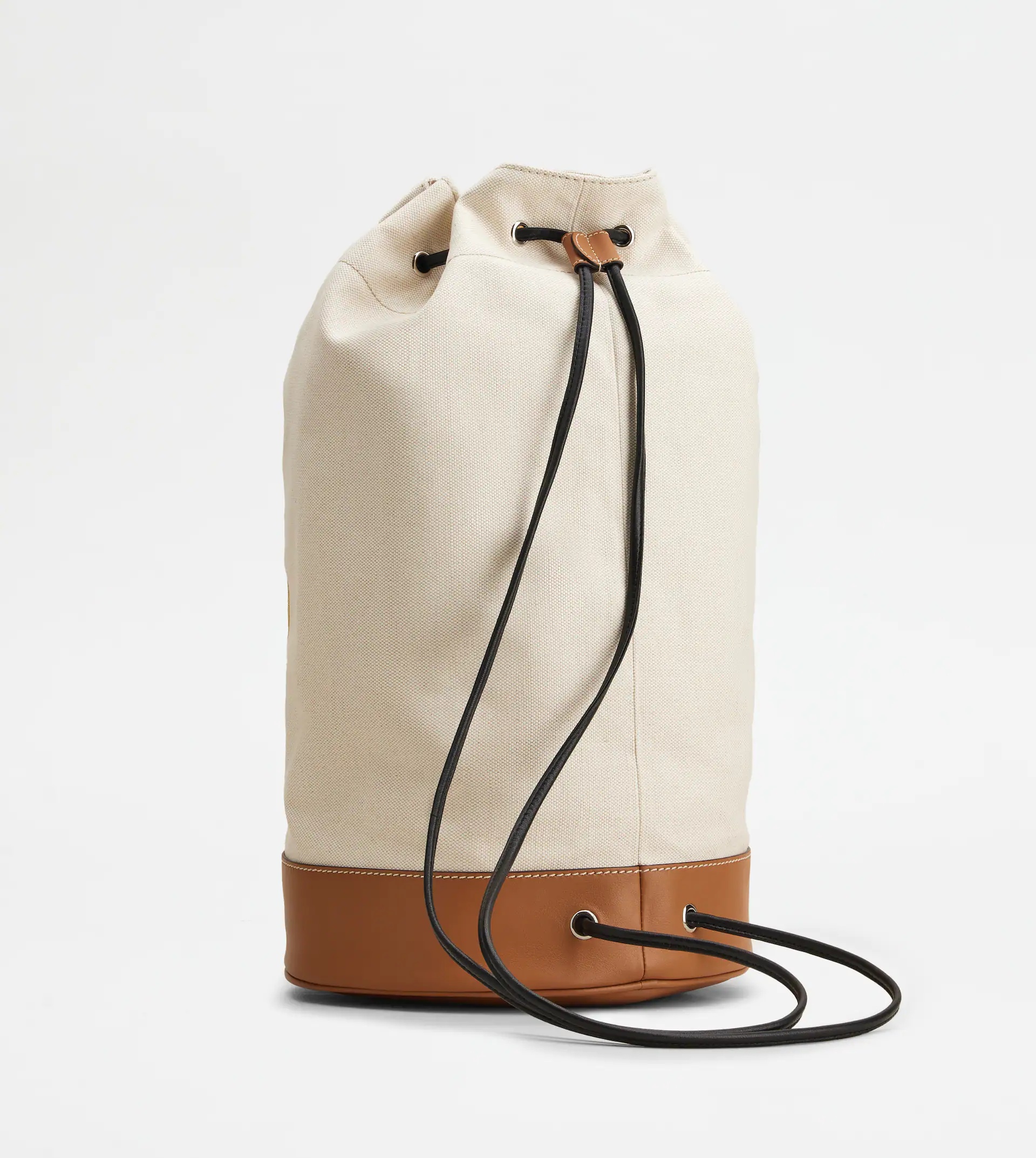 BAG IN CANVAS MEDIUM - BROWN, BEIGE - 4