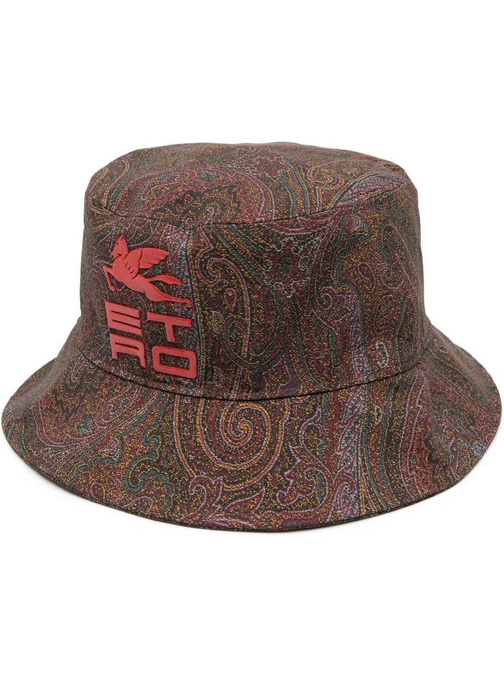 paisley-print bucket hat - 1