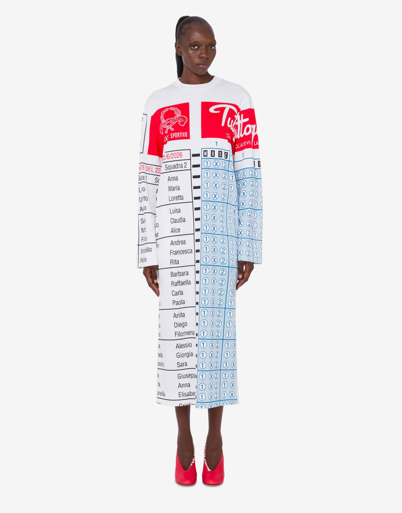 PRINTED HEAVY COTTON DRESS 1