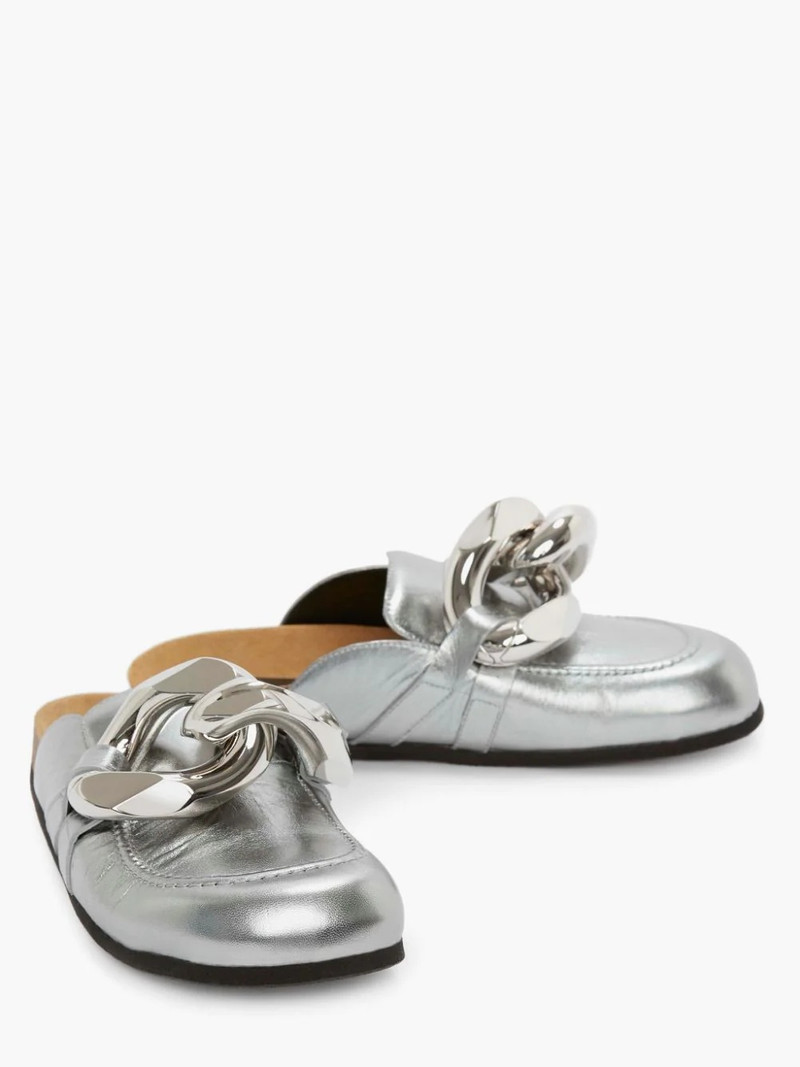 JW Anderson WOMEN'S CHAIN LOAFER MULES outlook