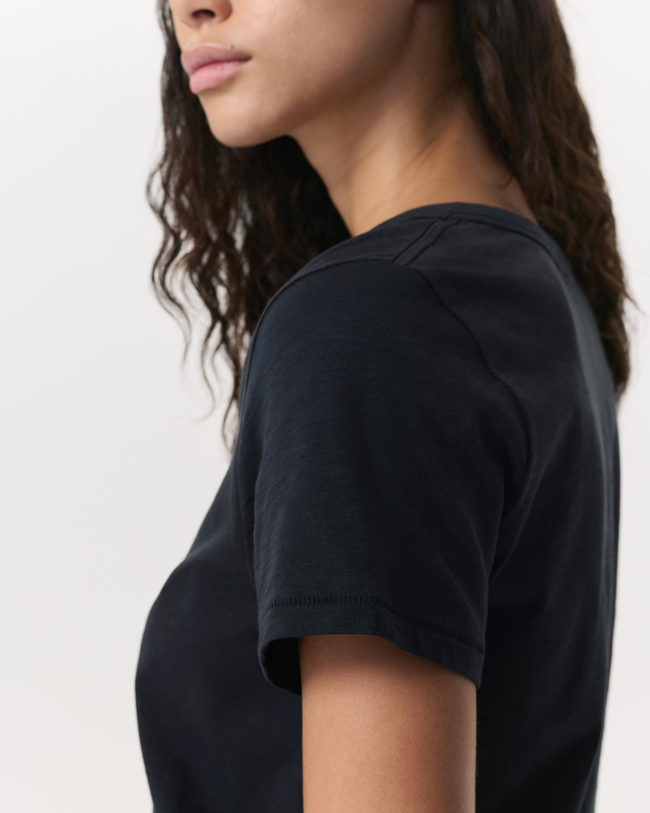 The Slub Vee
Pima Cotton Tee - 3