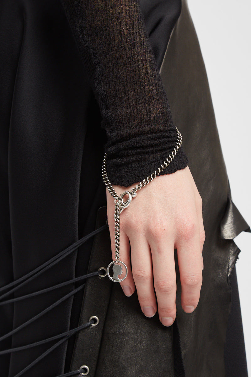 Damy Coin Clock Chain Bracelet - 3