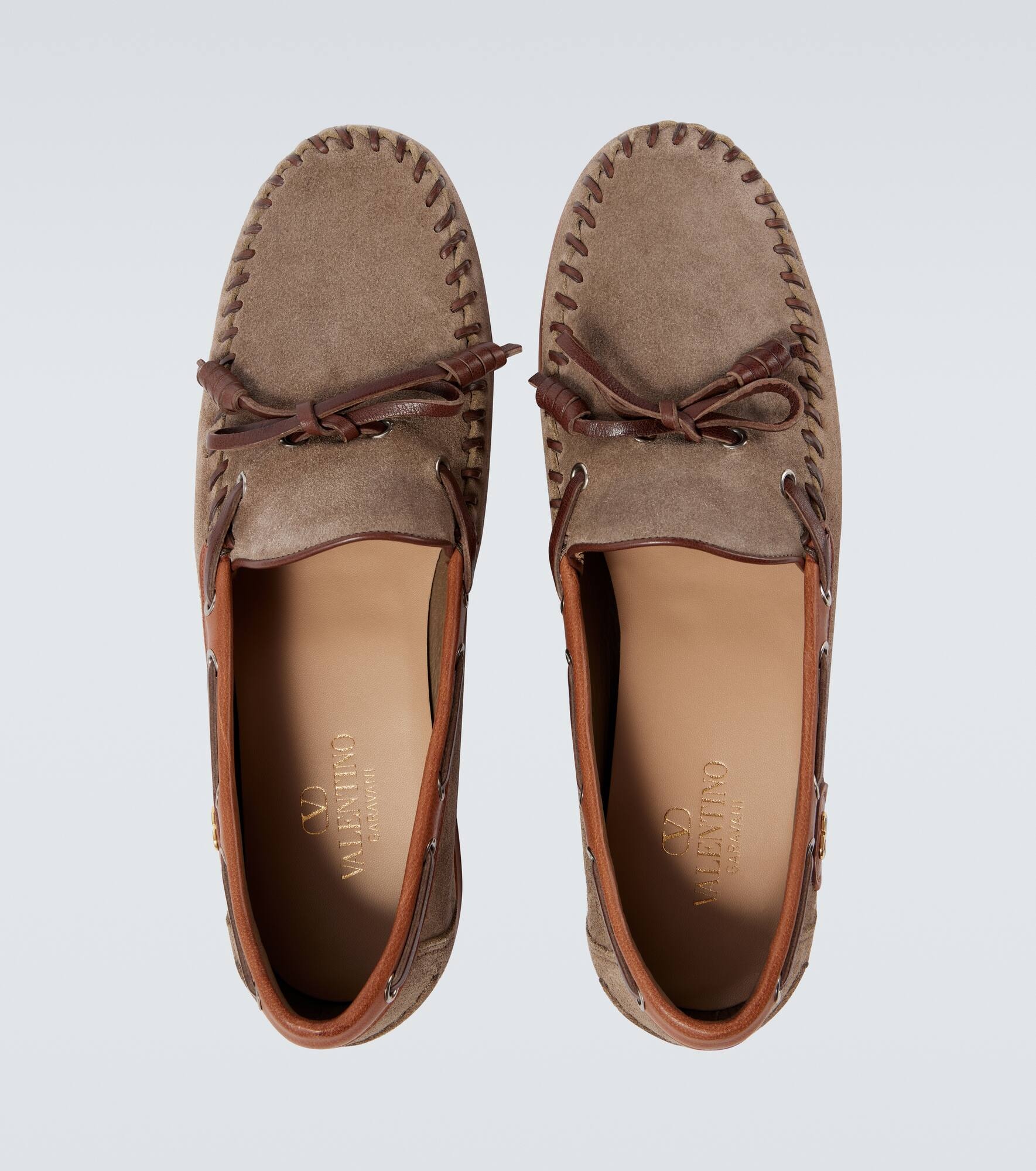 Palm Avenue suede boat shoes - 4