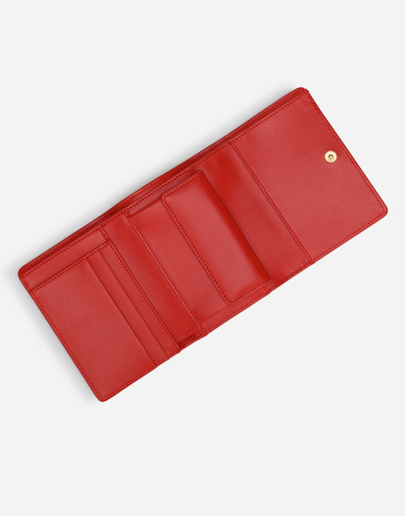 Dolce & Gabbana Small continental Devotion wallet in quilted nappa leather outlook