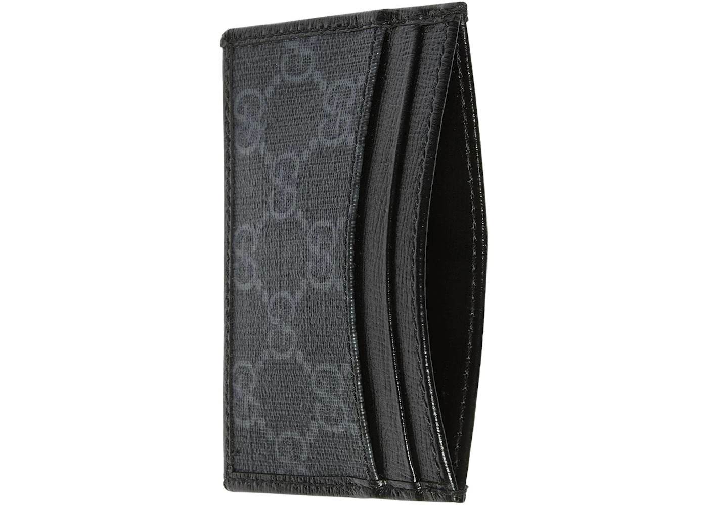 Gucci Card Case with Interlocking G Black - 3