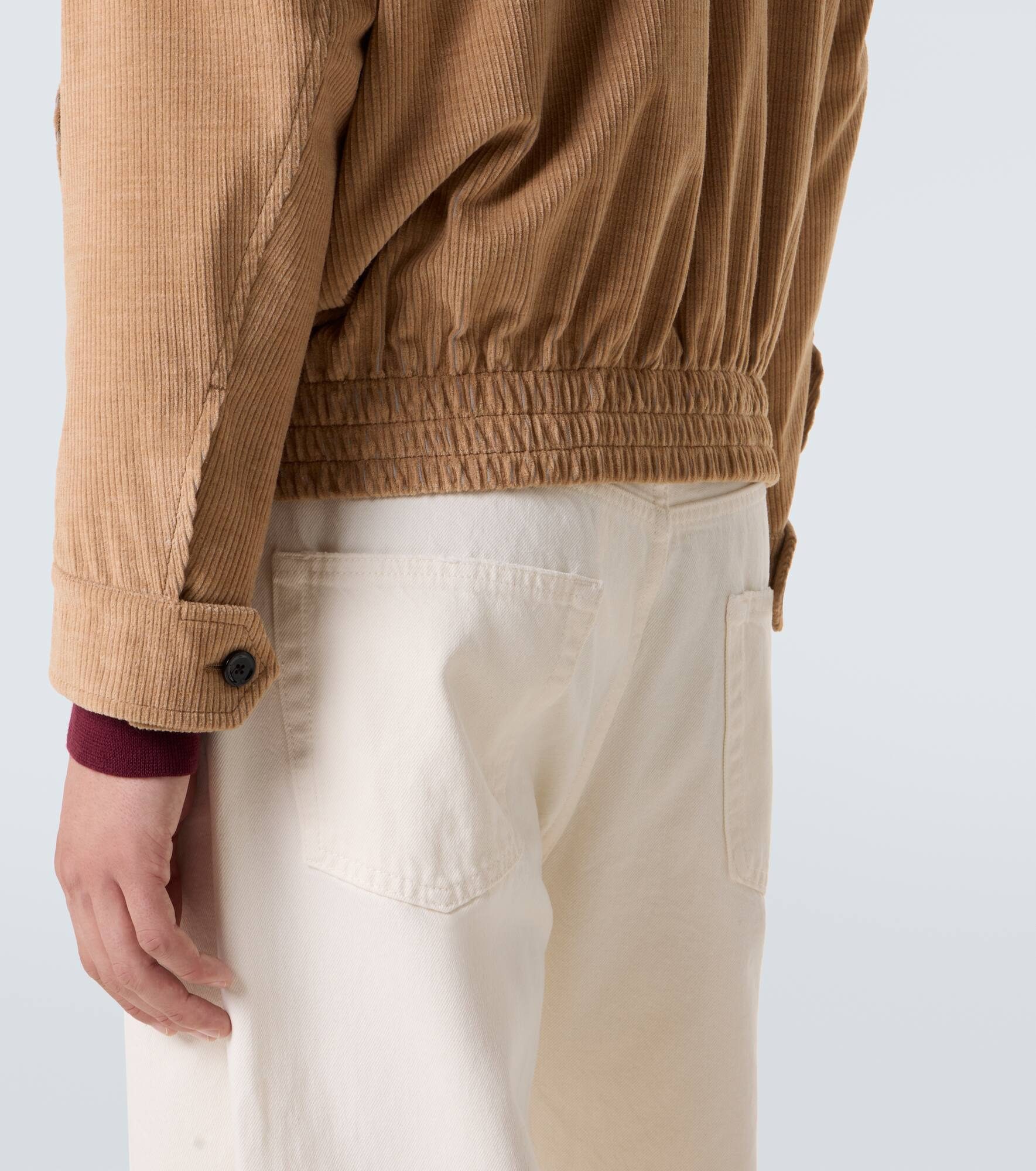 Cotton and alpaca corduroy jacket - 7