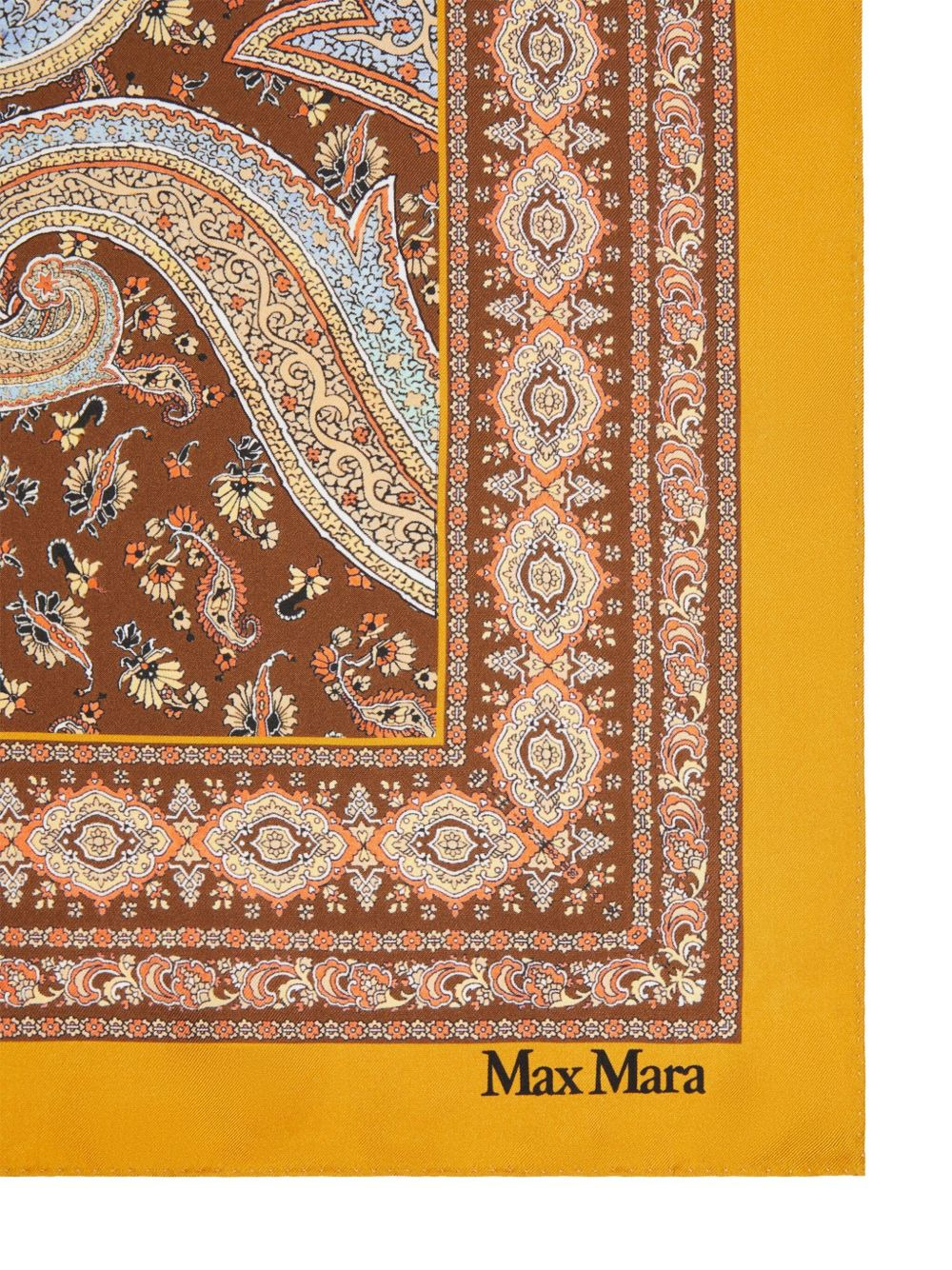 paisley-pattern scarf - 2