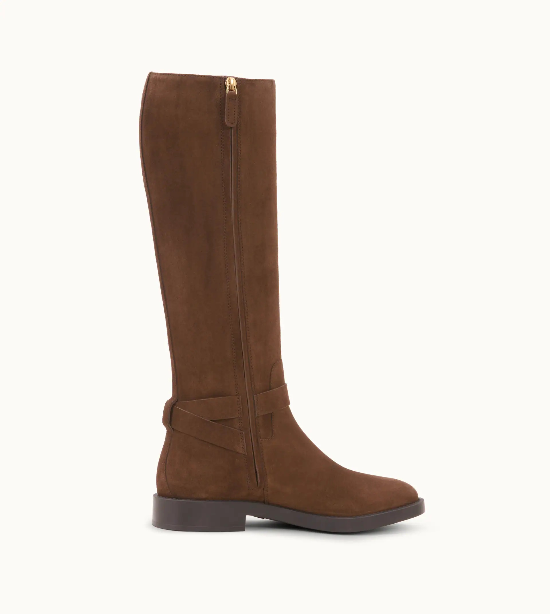 TIMELESS BOOTS IN SUEDE - BROWN - 5