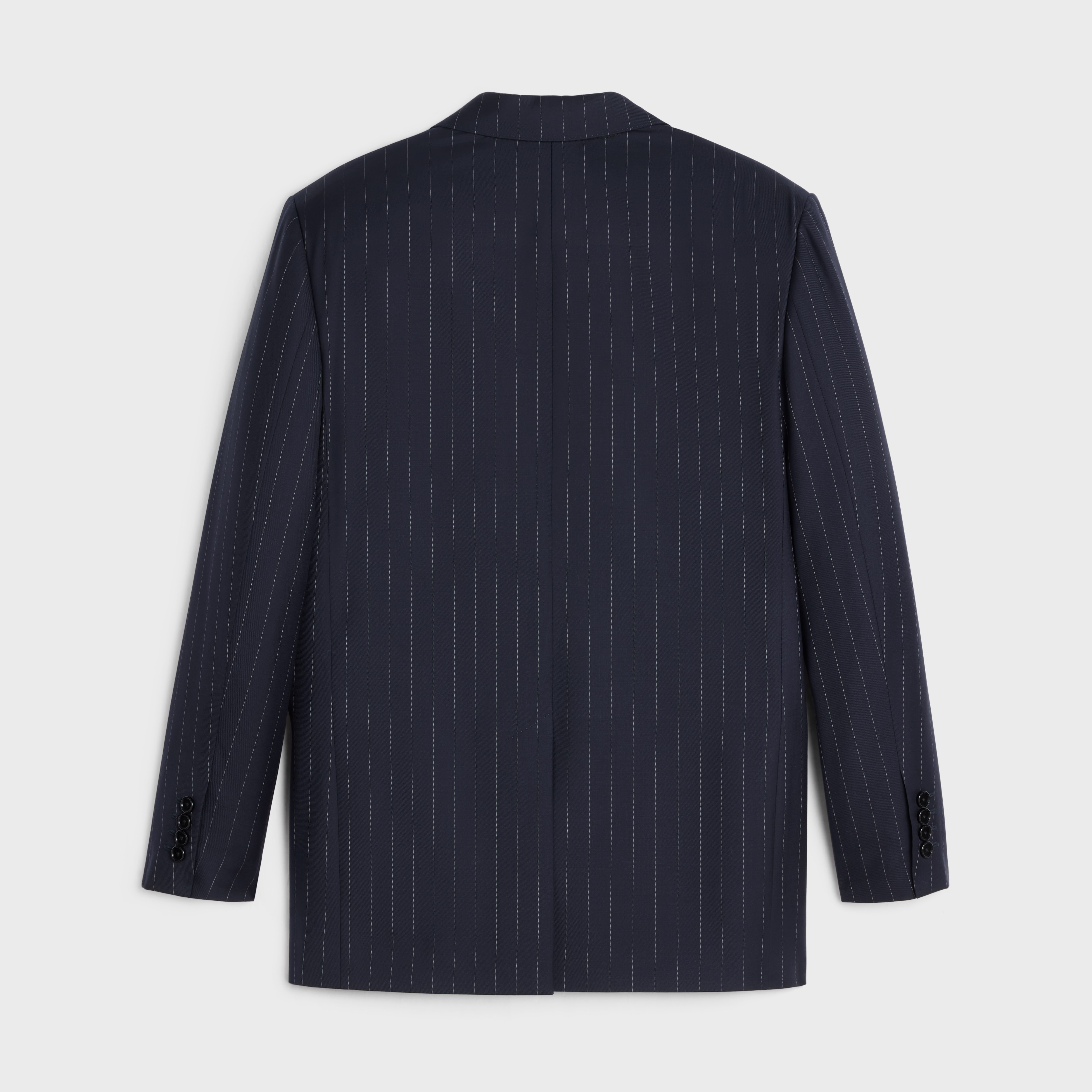 Jude jacket in lightweight striped twill - 2