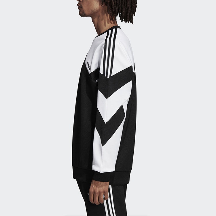 adidas originals Palmeston Crew Round Neck Long Sleeves Black DJ3455 - 6