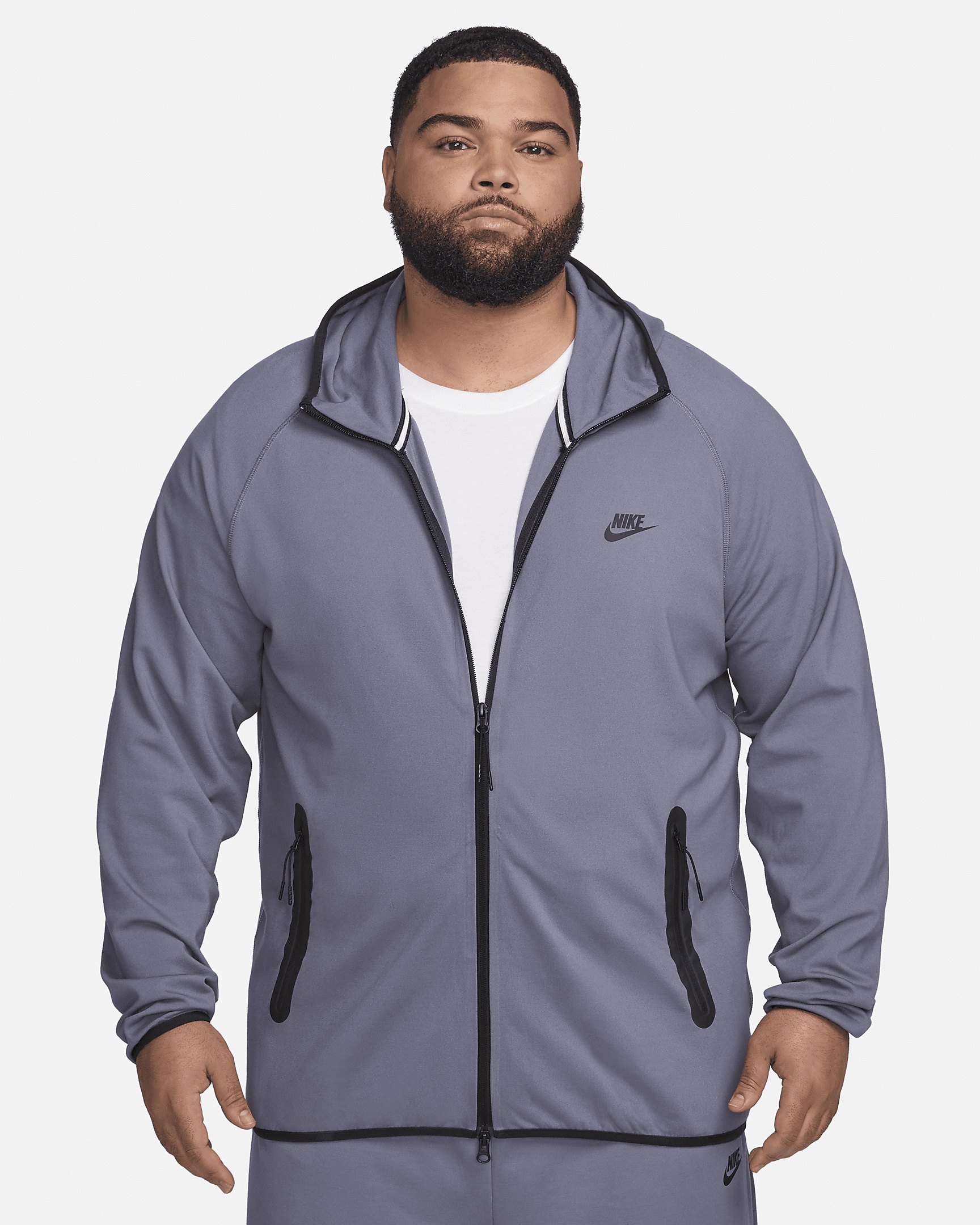 Nike Tech Men's Lightweight Knit Full-Zip Hoodie - 9