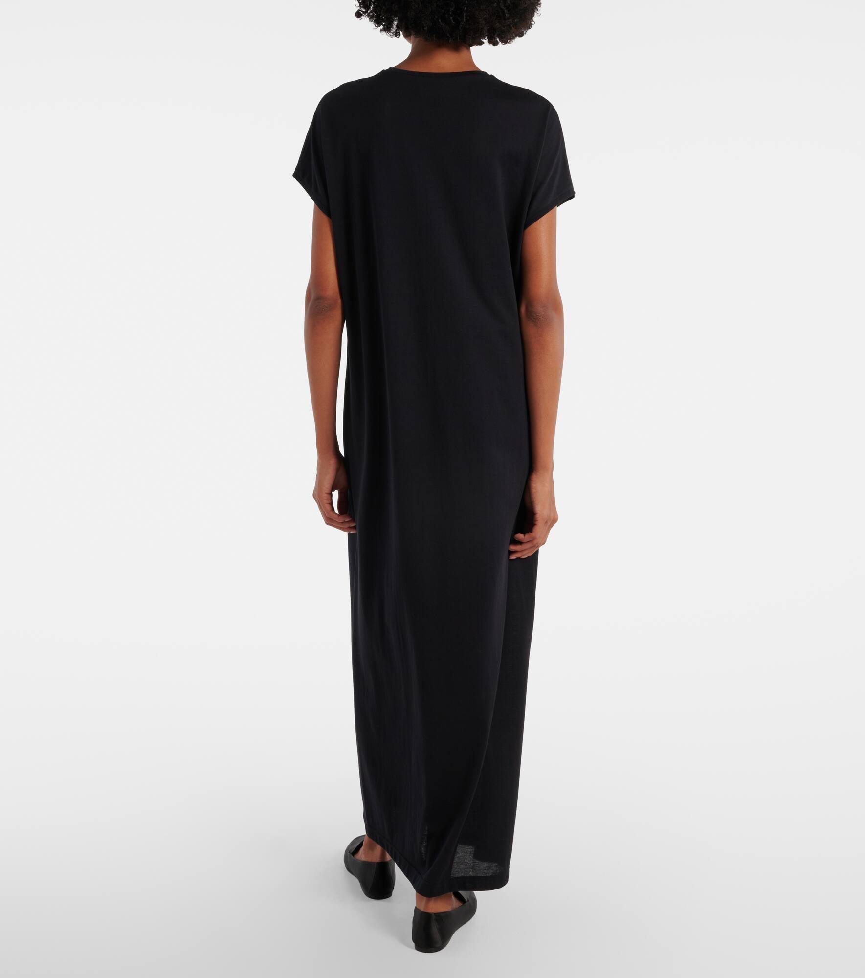 Verda cotton-blend jersey maxi dress - 3