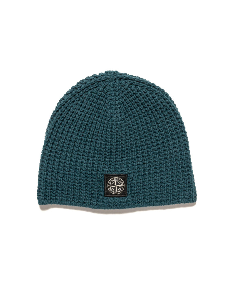 Lambswool Beanie PETROL 1
