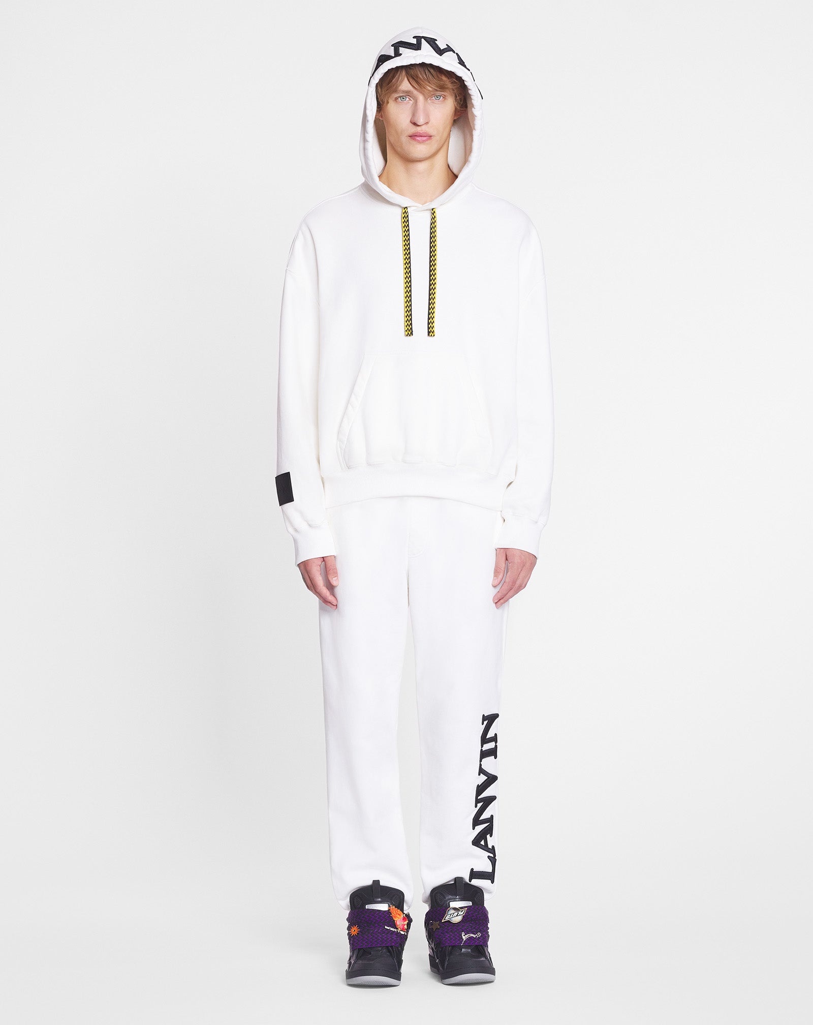 LANVIN X FUTURE UNISEX LOGO JOGGING PANTS - 3