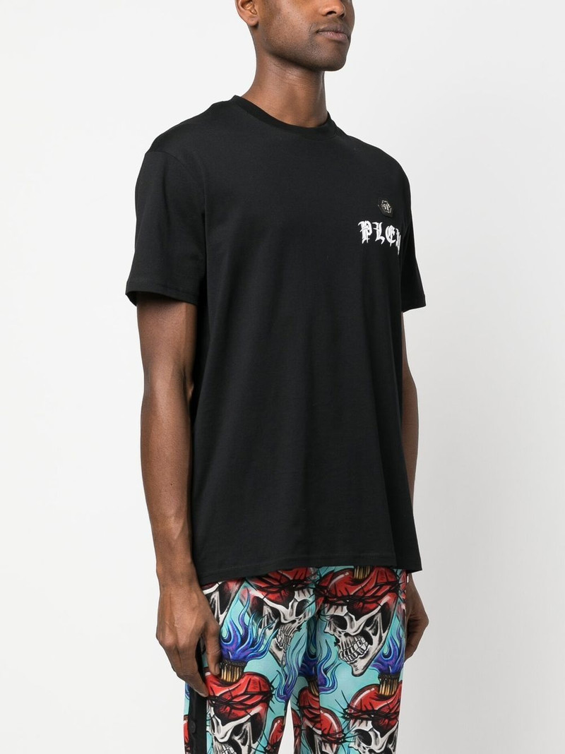 chest logo-print detail T-shirt 3