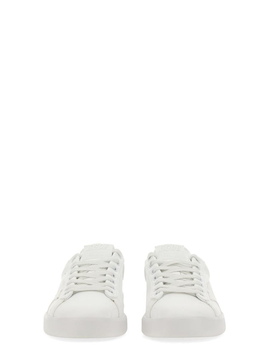 GOLDEN GOOSE PURESTAR SNEAKER WITH LOGO - 4