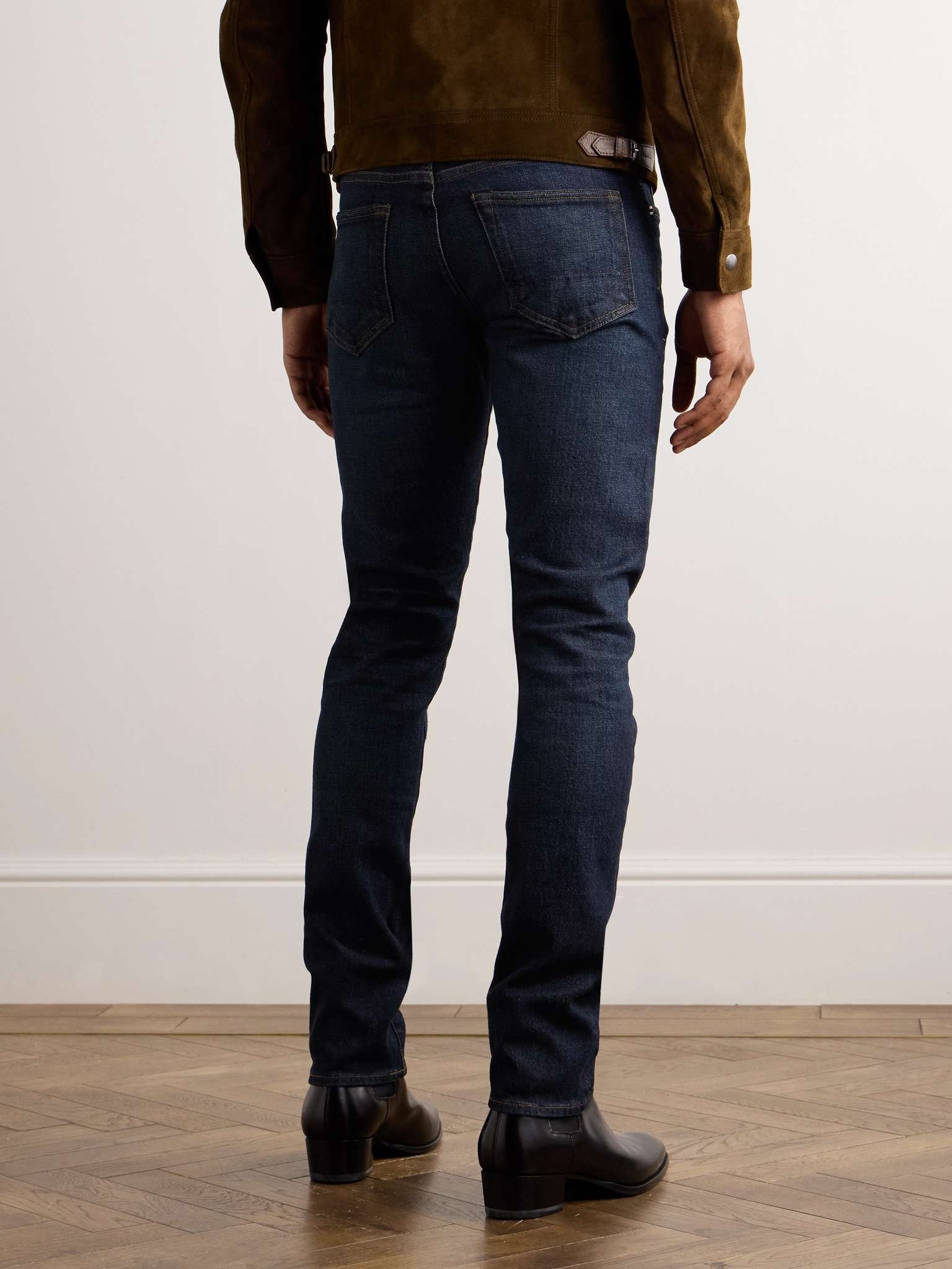 Slim-Fit Selvedge Jeans - 4