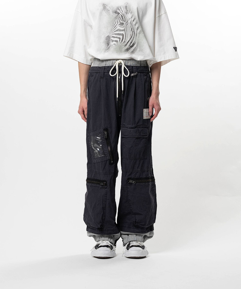 Sweat Pants Combined Flight Pants 3