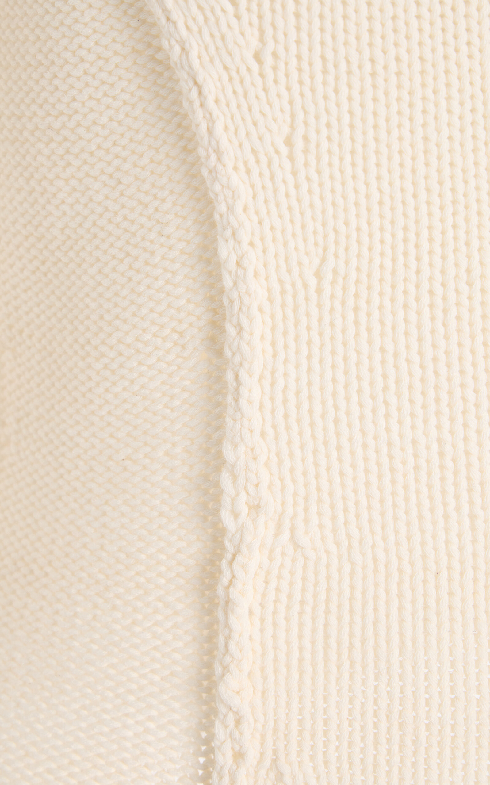 Eddy Cotton-Blend Sweater ivory - 5
