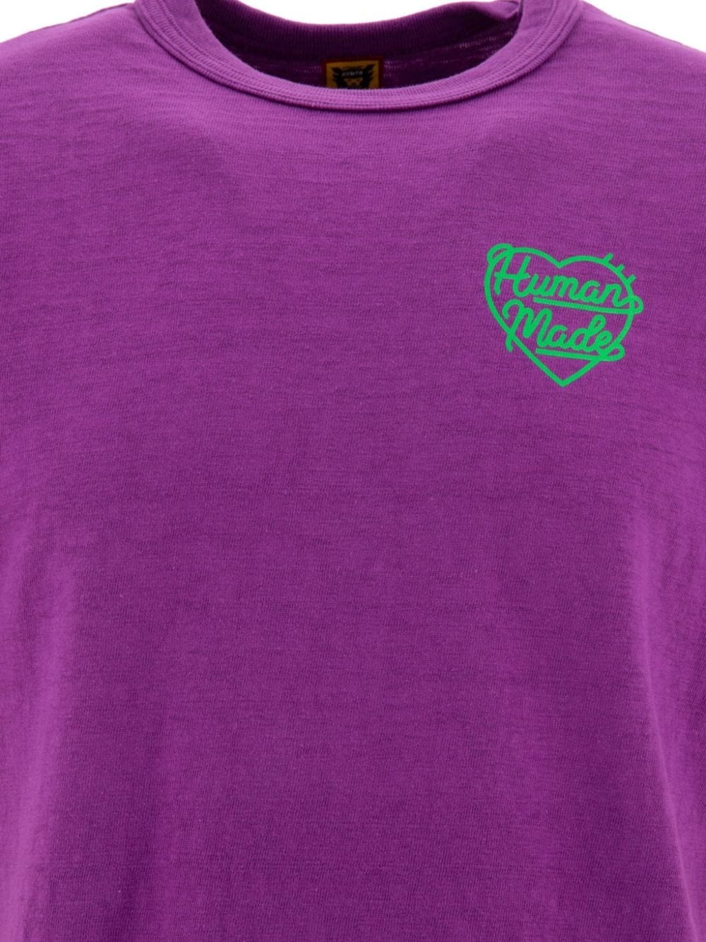 logo-print cotton t-shirt - 3