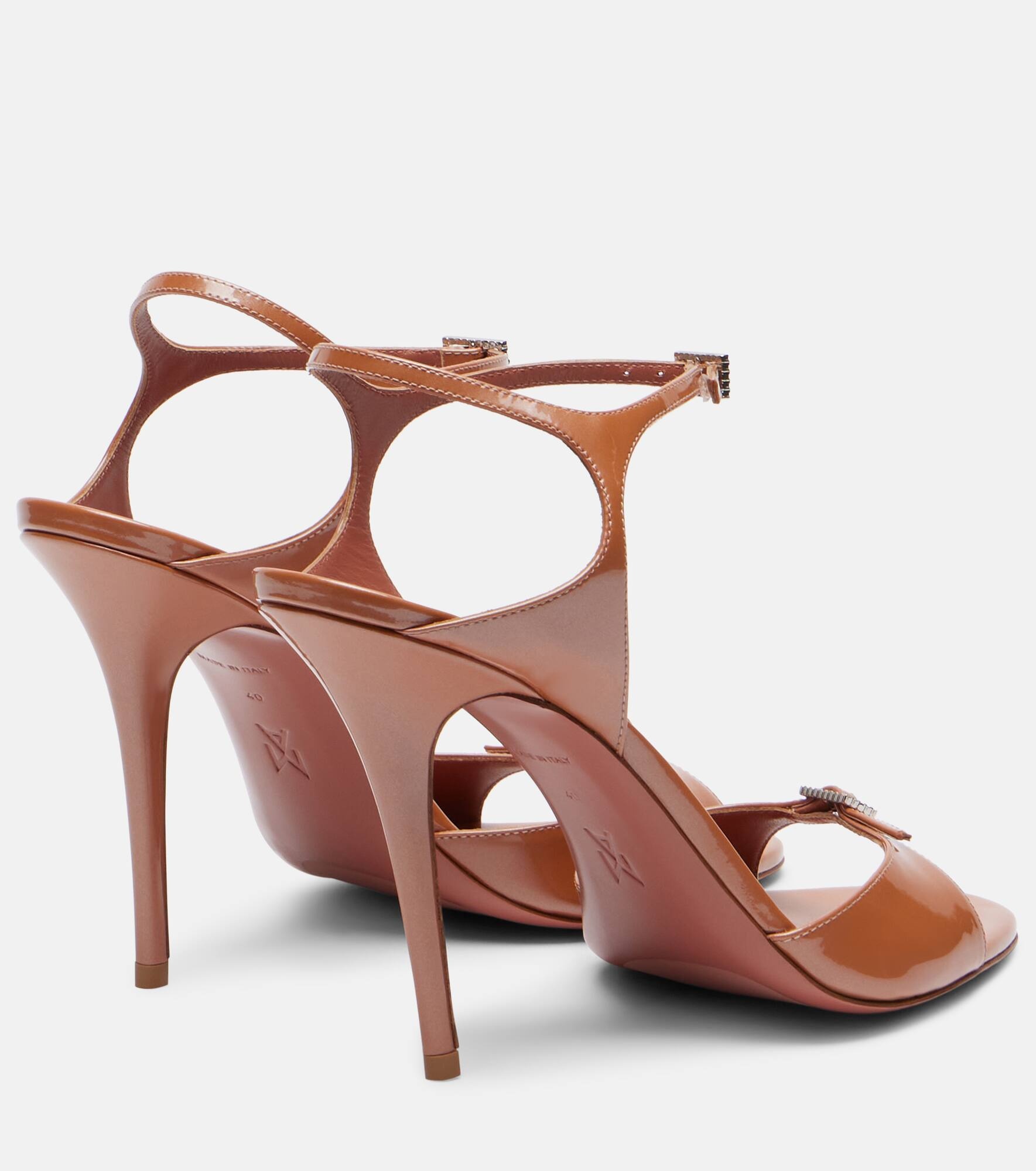 Adut 105 patent leather sandals - 2