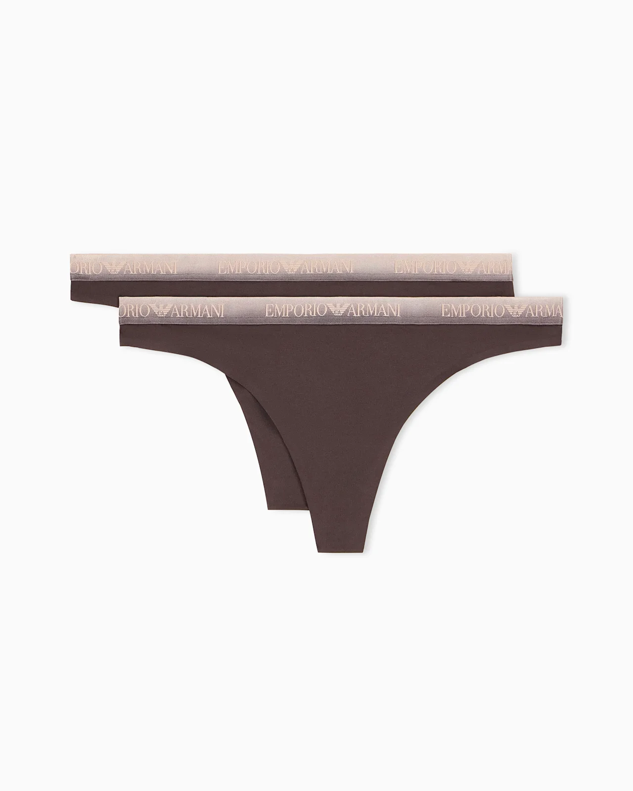 2-PACK THONG IN MICROFIBER JERSEY WITH A COTTON GUSSET - 1
